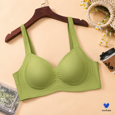 Breathable Luxe Seamless Minimizer Bra